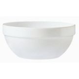 Cardinal Arcoroc Restaurant White 10 oz Stacking Bowl