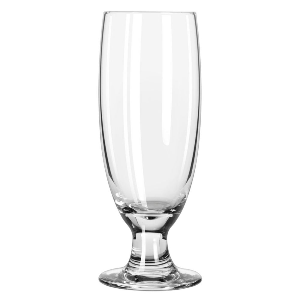 12 ounce glass of beer