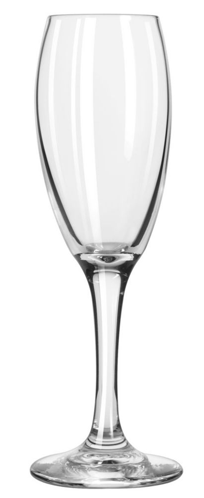 Teardrop&trade; 6 oz Flute Glass