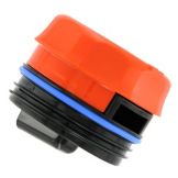 Thermos&reg; Orange Brew-In Lid For TGS/TGU/THF Series Carafes
