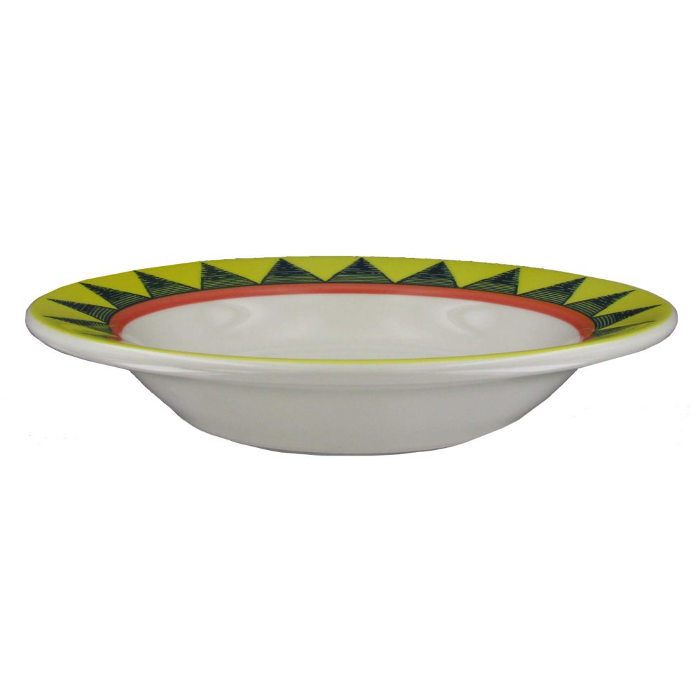 Homer Laughlin China Riviera Salerno&copy; RE 13 oz Rimmed Soup Bowl