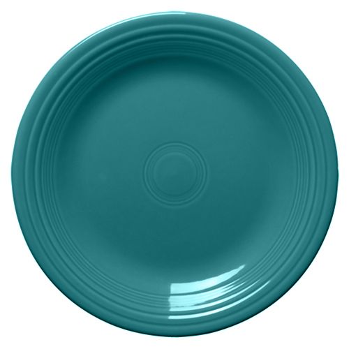Homer Laughlin China Fiesta&reg; Turquoise 10-1/2" Plate - Case