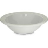Carlisle&reg; Kingline Rimmed Fruit Bowl, White, 4.4 oz