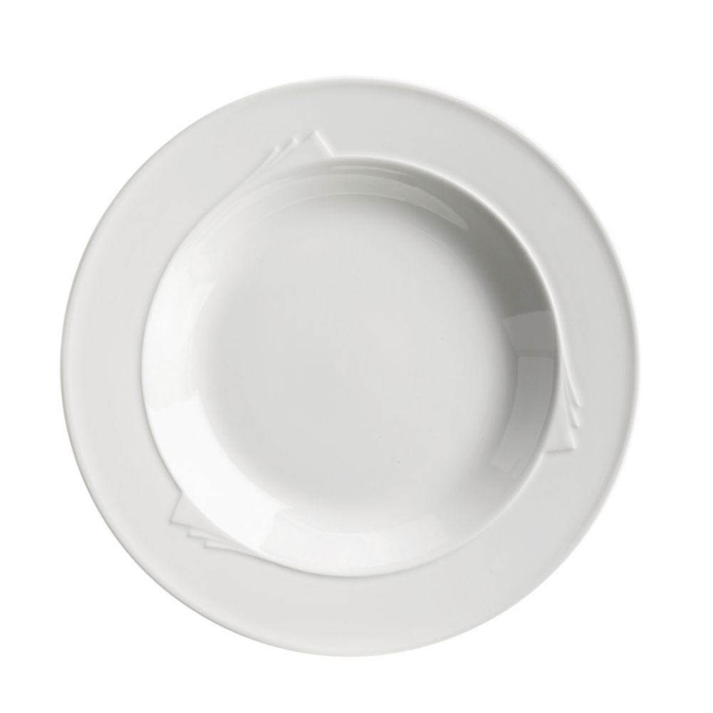 Homer Laughlin Ameriwhite&reg; Milford&reg; White 18 oz Pasta Bowl