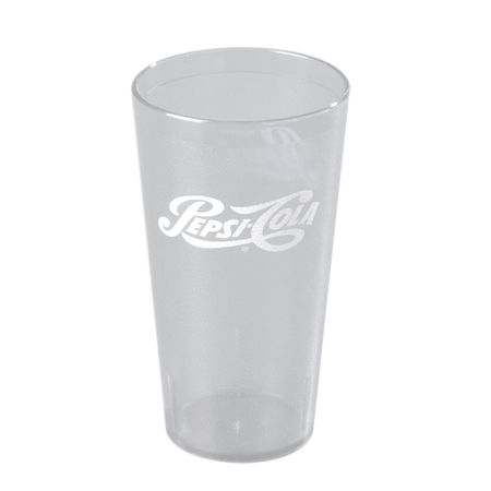 Carlisle Clear 20 oz Tumbler w/ Pepsi Logo