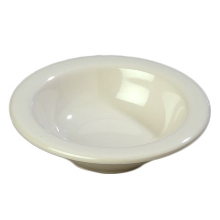 Carlisle&reg; Durus&reg; Bone 4.2 Oz. Rimmed Fruit Bowl