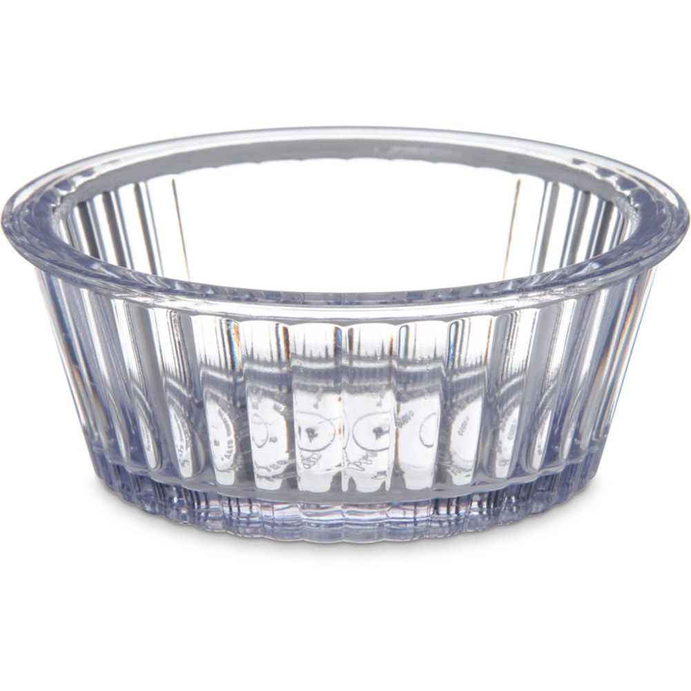 Carlisle Fluted Ramekin, Clear, 2oz