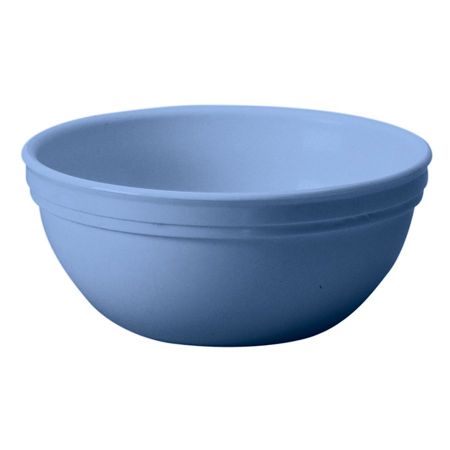 Cambro Camwear&reg; Large Round Nappie Bowl, Slate Blue, 15 oz
