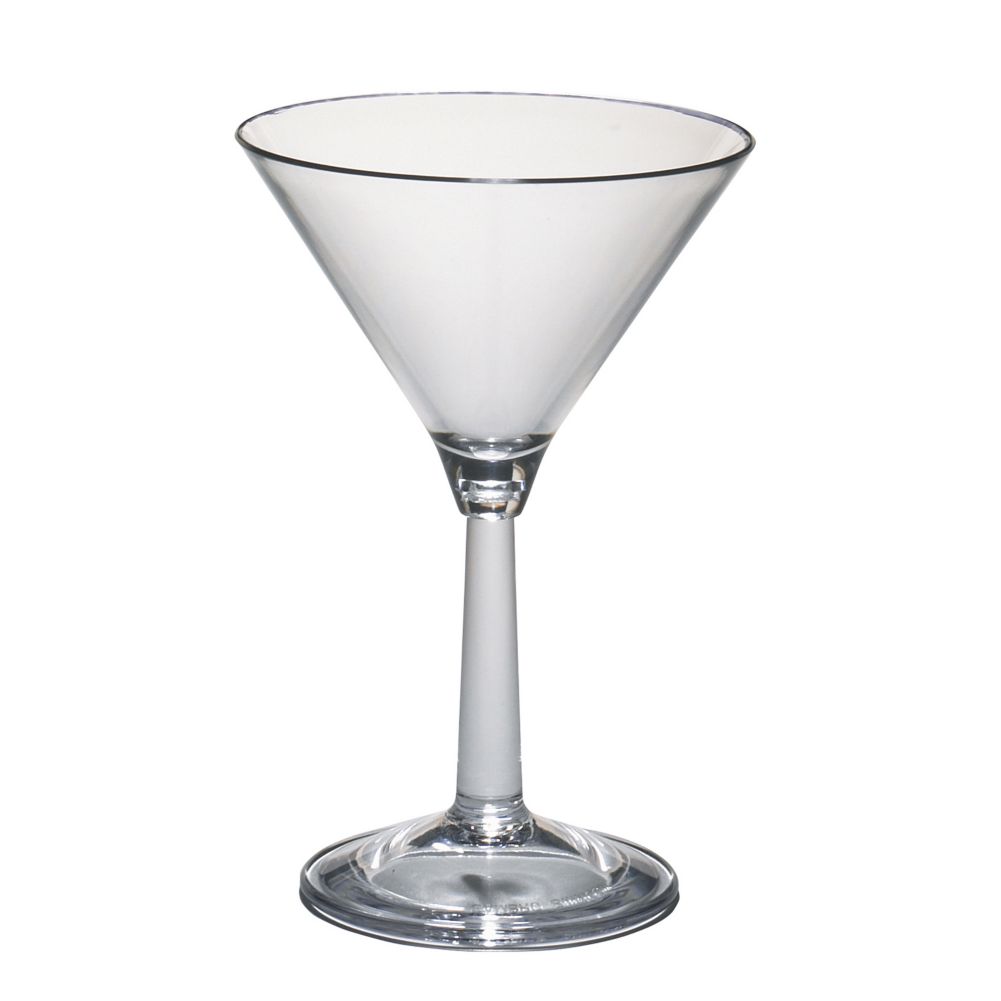 Cambro Aliso&reg; Clear Plastic 10 oz Martini Glass