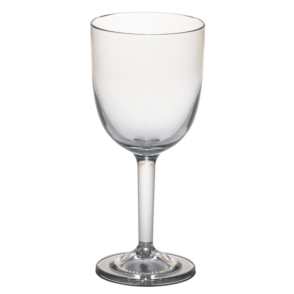Cambro Aliso&reg; Clear Plastic 10 oz Wine Glass