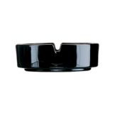 Cardinal Arcoroc Black 4" Stacking Ashtray