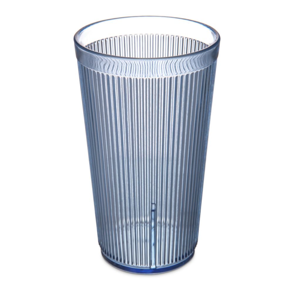 Crystalon&reg; SAN Plastic Stack-All Tumbler, Blue, 20.7 oz