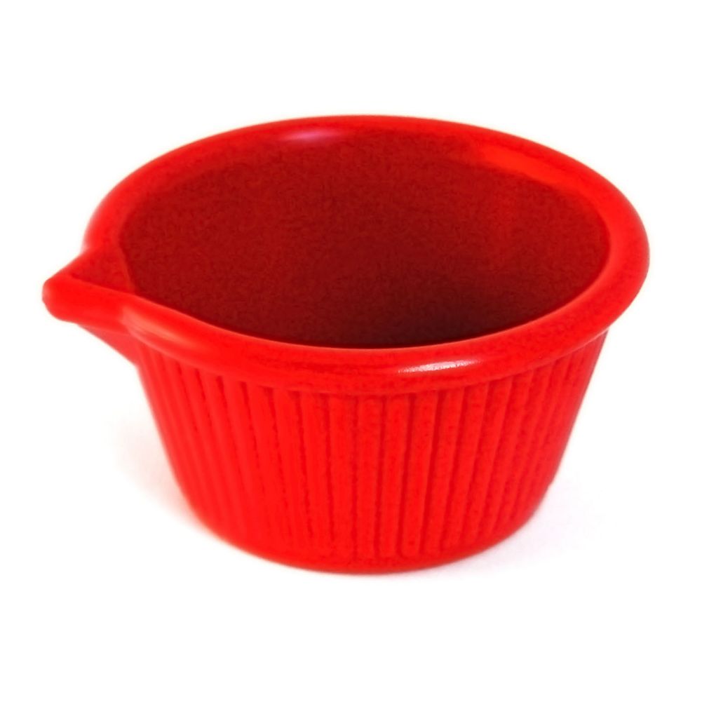 Gessner&trade; 3 Oz. Red Spouted Ramekin