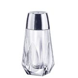 Libbey Glass 1.5 Oz Salt / Pepper Shaker w/ Chrome Plated Plastic Top
