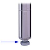 Metro&reg; Replacement Shelving Post Leveling Bolt