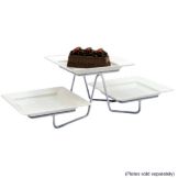 Dover European Metalworks Nickel Chrome Pyramid Stand