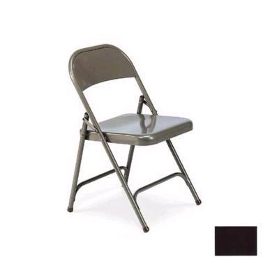 Folding Chair w/ One Rear Leg Brace, Mocha