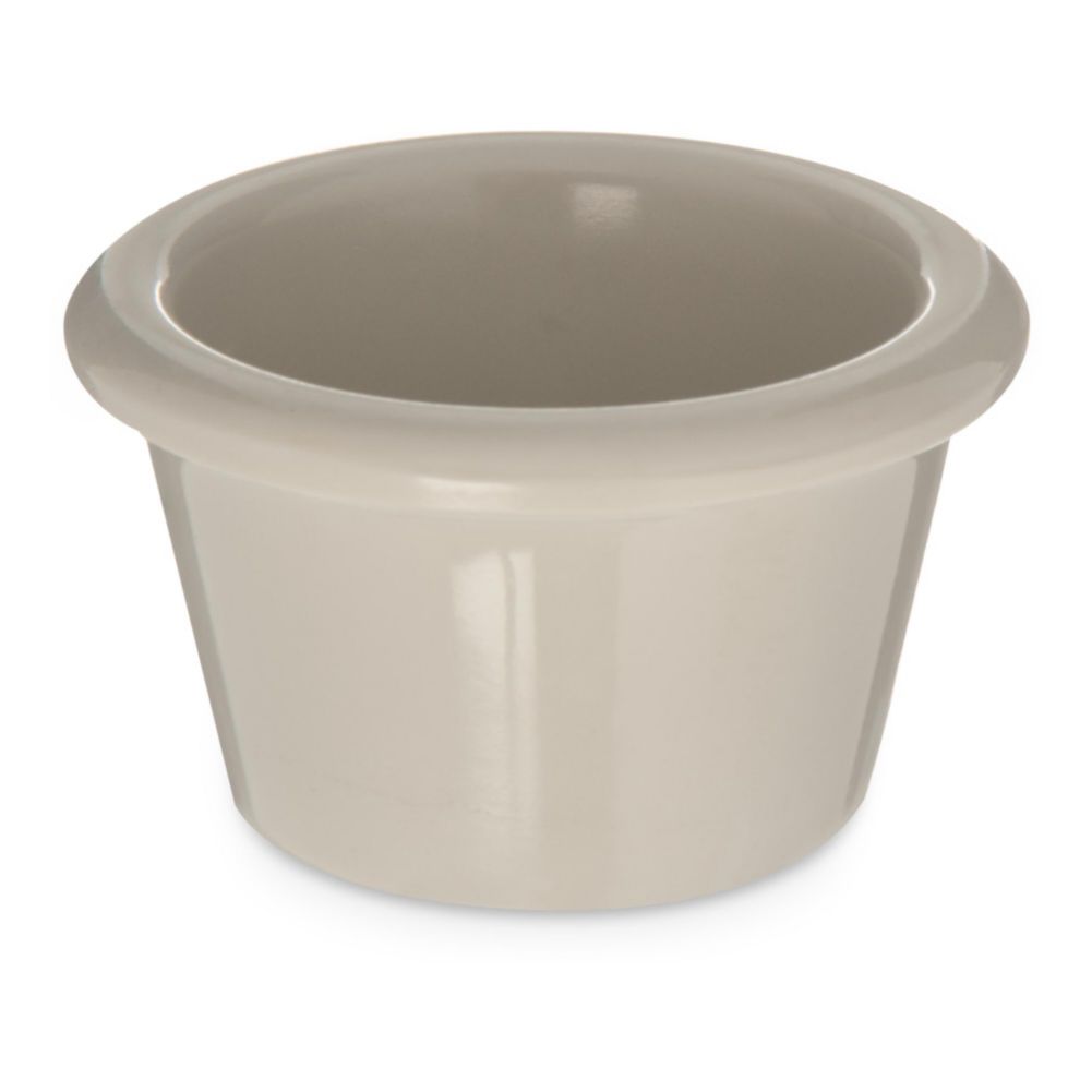 Carlisle&reg; Smooth Melamine Ramekin, Bone, 1.5 oz