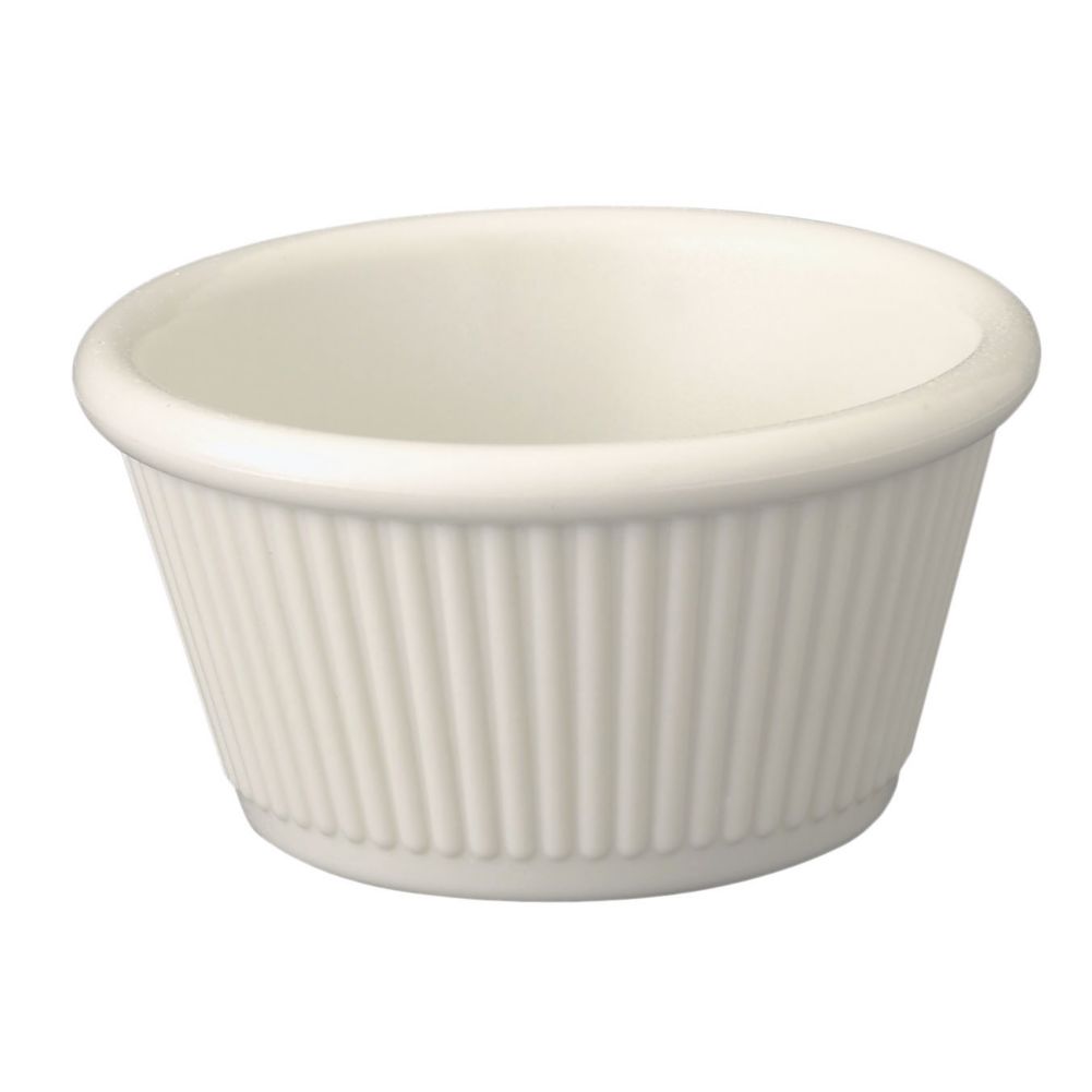 Gessner&trade; 2 Oz. Bone Fluted Ramekin