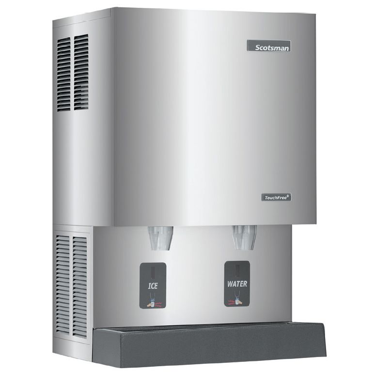Scotsman Counter Water Cool 523 LB. Touchfree Nugget Ice Maker / Disp.