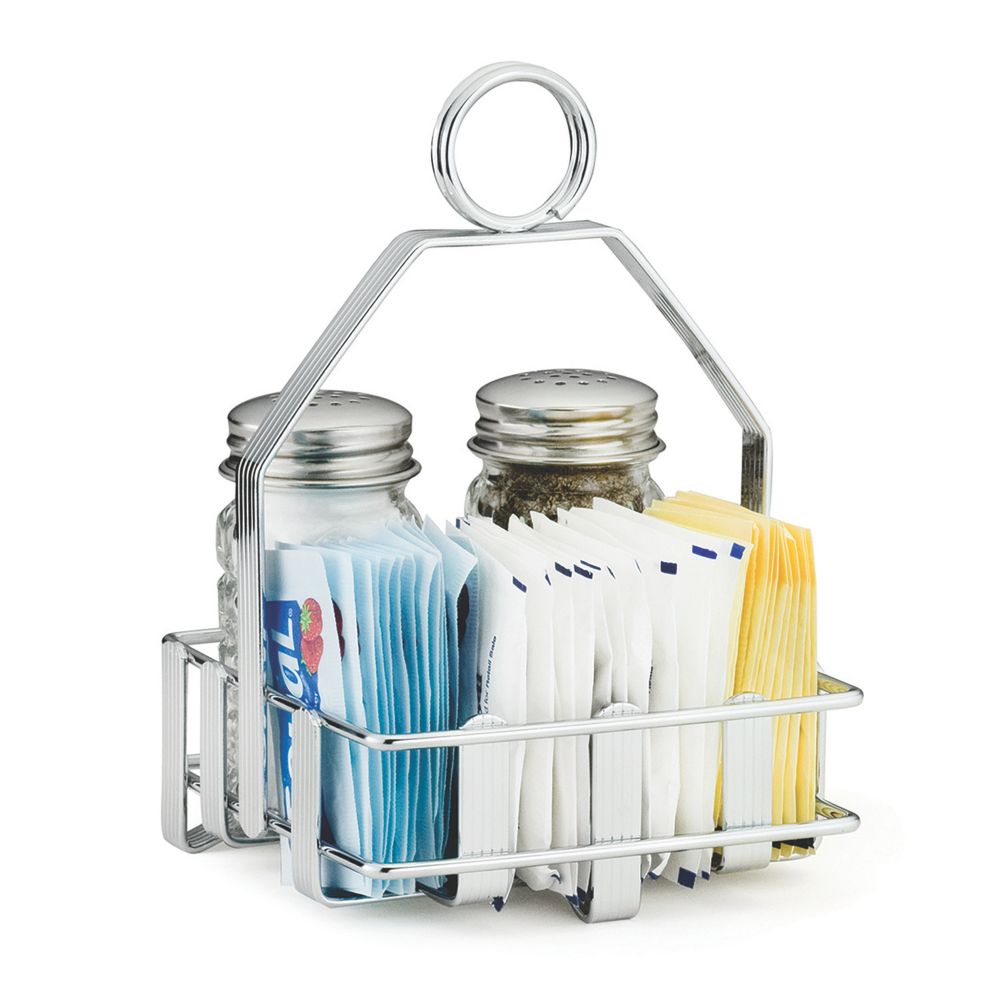 Tablecraft Chrome Plated Condiment Rack