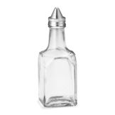 Tablecraft 6 Oz Cruet Oil & Vinegar Bottle with S/S Lid