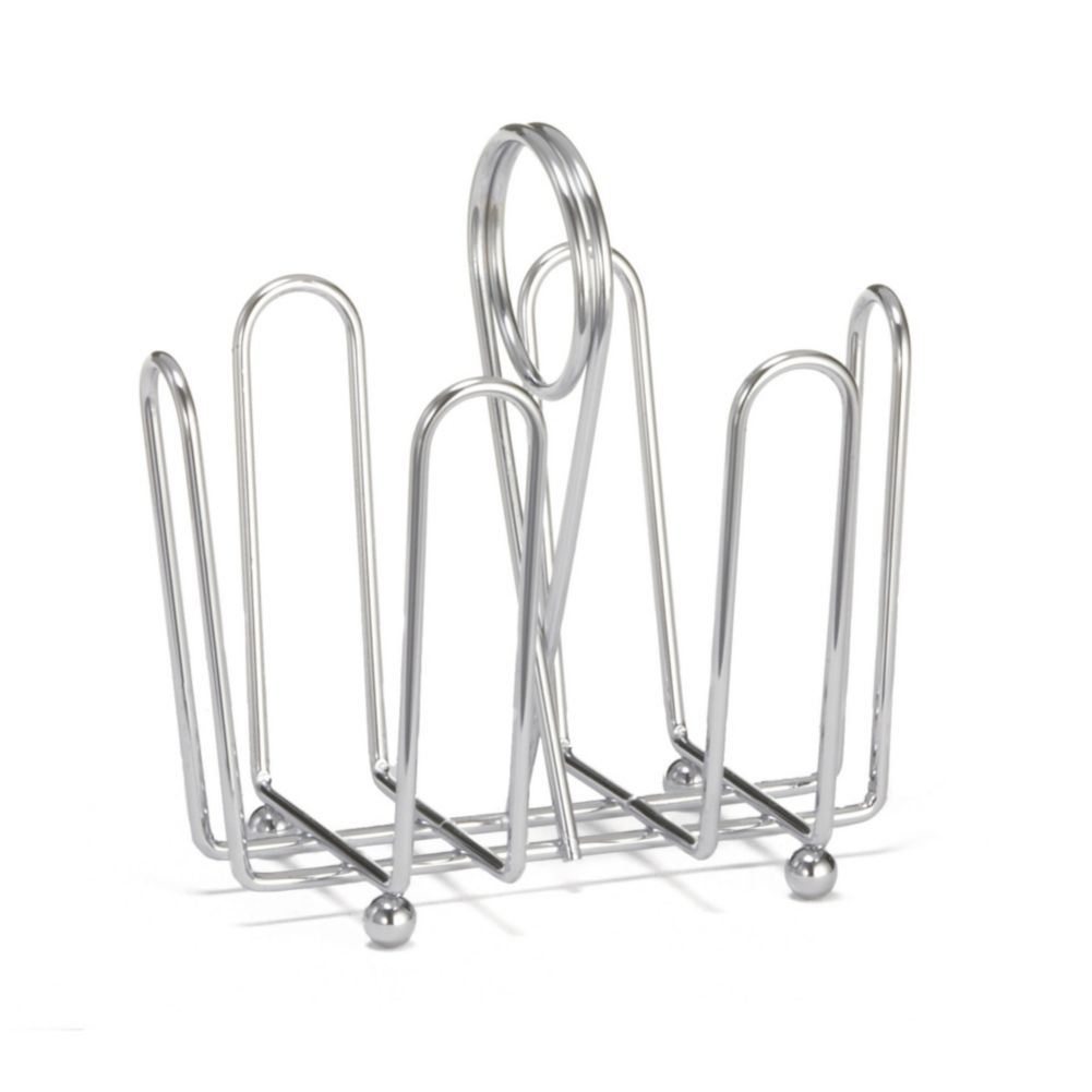 Tablecraft Chrome Plated Wire Sugar Packet Rack