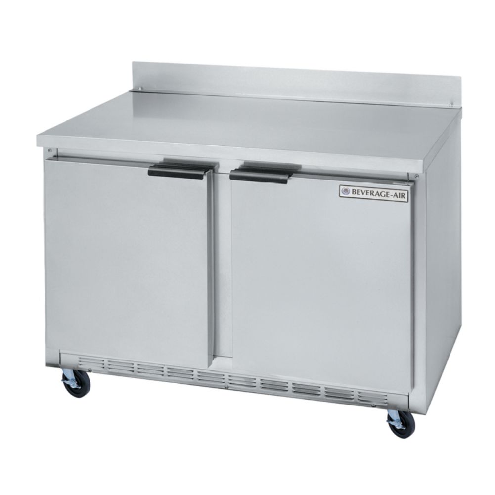Beverage-Air 48" Stainless Steel Worktop Refrigerator