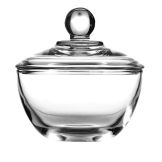 Anchor Hocking Presence 8 oz Glass Sugar Dish w/ Cover