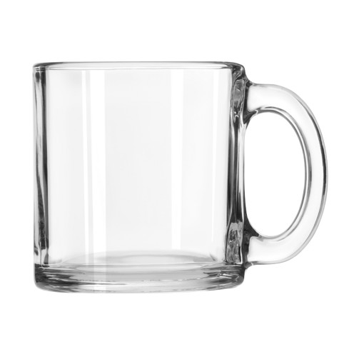 Libbey 5201 10 oz. Glass Coffee Mug 