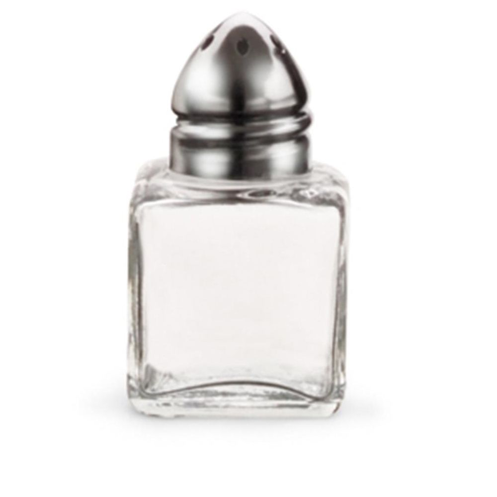 Traex&reg; .5" Chrome Lid Salt and Pepper Shakers