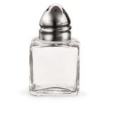 Traex&reg; .5" Chrome Lid Salt and Pepper Shakers