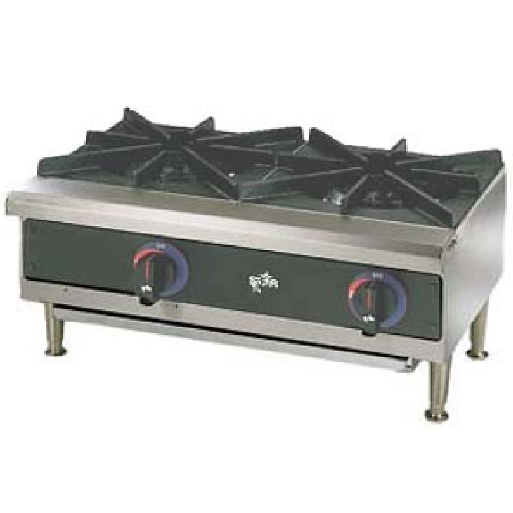 Star&reg; Mfg Star-Max&reg; Gas 2-Burner 24" Hot Plate
