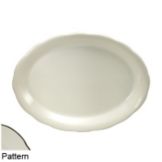 Buffalo Manhattan Black Caprice Oval Platter, 11-5/8 x 8-7/8"