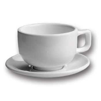 Hall&reg; China White Espresso / Cappuccino Saucer for #950 / 951