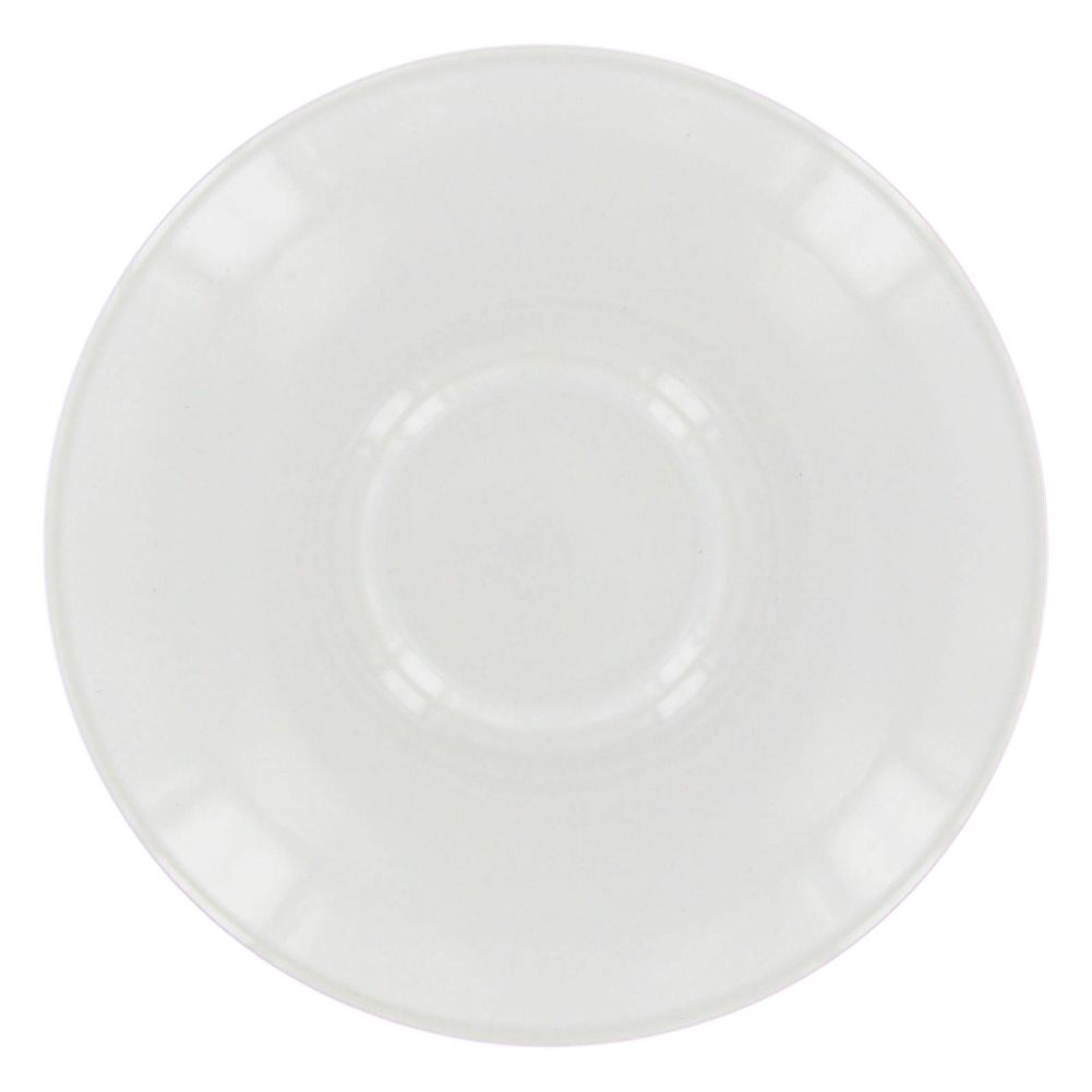 Hall&reg; China Bright White Latte / Grande Saucer for #952 / 953