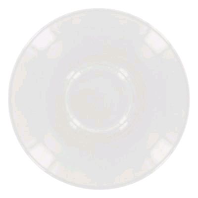 Hall&reg; China Bright White Espresso / Cappuccino Saucer f/ 950 / 951
