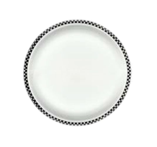Homer Laughlin China Checkers Cobalt NR 6&frac12;" Plate