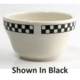 Homer Laughlin China Checkers Cobalt 7.25 oz Bouillon w/o Handle