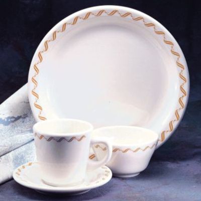 Buffalo Newport Gold Conservo Plate, 6&frac12;"