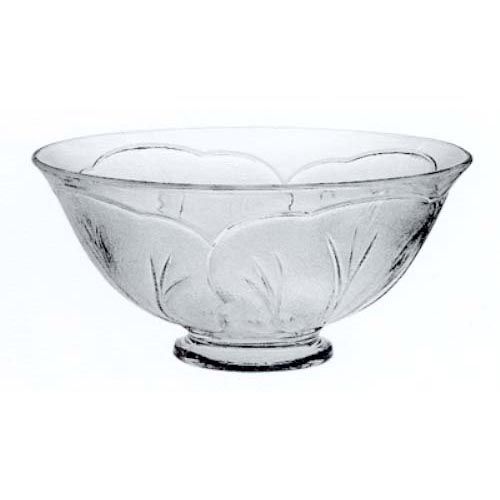 Lancaster Colony Pebble Leaf 12-1/2 qt Punch Bowl