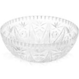 Tablecraft Crystalware Clear Plastic 11" Salad Bowl
