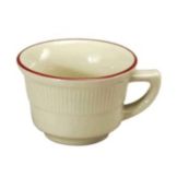Oneida Rego Nottingham Burgundy 7 oz Cup,