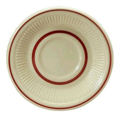 Oneida Rego Nottingham Burgundy Saucer, 5&frac12;"