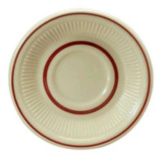 Oneida Rego Nottingham Burgundy Saucer, 5&frac12;"