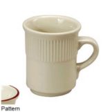 Oneida Rego Nottingham Burgundy 8 oz Mug