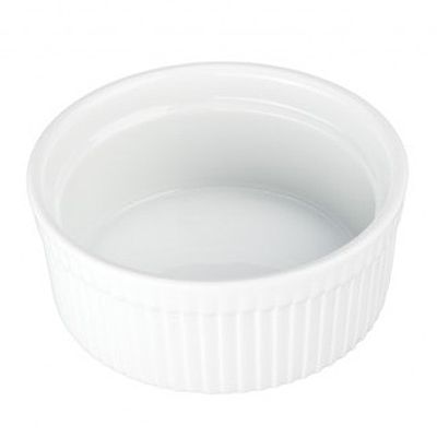White Porcelain 10 oz Souffle