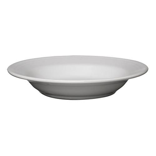Homer Laughlin China Fiesta&reg; White Deep 13.25 oz Rimmed Soup Bowl