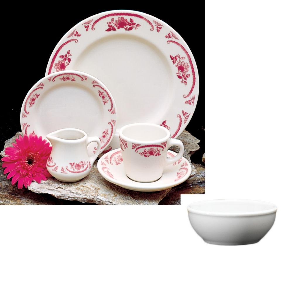 Homer Laughlin American Rose&copy; RE 12 oz Nappie