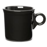 Homer Laughlin China Fiesta&reg; Black 10.25 oz Mug